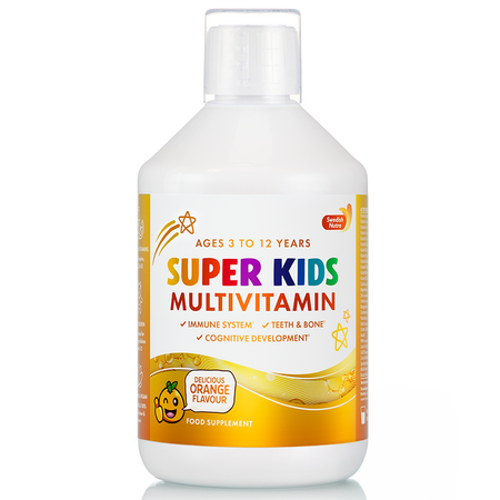 Super Kids Multivitamine Lichide, 500 ml, Swedish Nutra