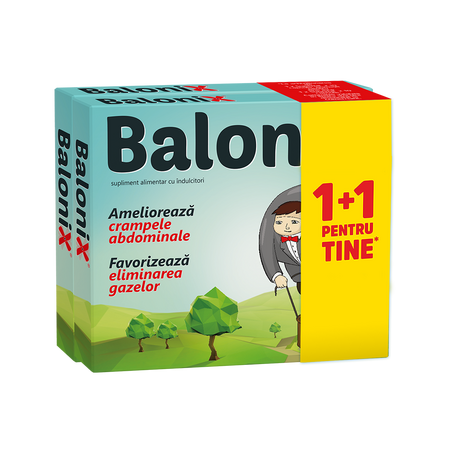 Pachet Balonix, (1+1) x 20 comprimate, Fiterman Pharma