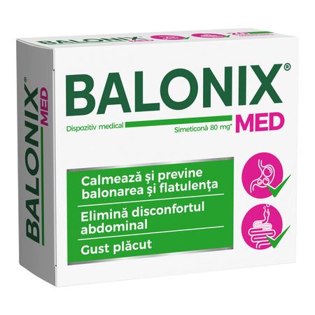 Balonix Med, 10 comprimate, Fiterman Pharma