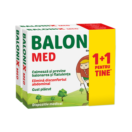 Pachet Balonix Med, (1+1) x 10 comprimate, Fiterman Pharma