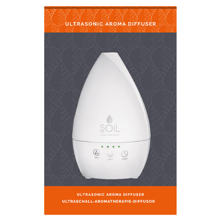 Difuzor Ultrasonic si Umidificator cu Lampa Multicolora Led, SOiL 694615