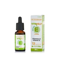 Vitamina E Lichida (D-alfa-tocoferol) Vitahelp, 30 ml, Marnys