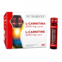 L-Carnitina Lichida, 2000 mg, 20 fiole, Marnys