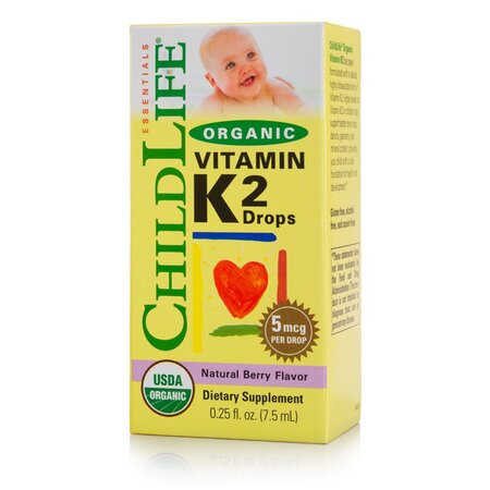 Vitamin K2 pentru copii Childlife Essentials, 7,5 ml, Secom 727652