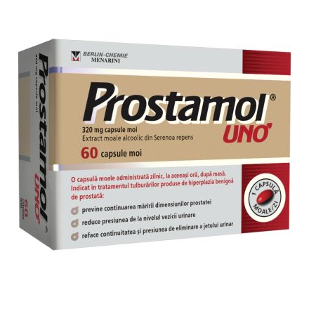 Prostamol uno, 320 mg, 60 capsule moi, Berlin-Chemie Ag