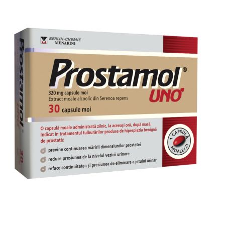 Prostamol uno, 320 mg, 30 capsule moi, Berlin-Chemie Ag