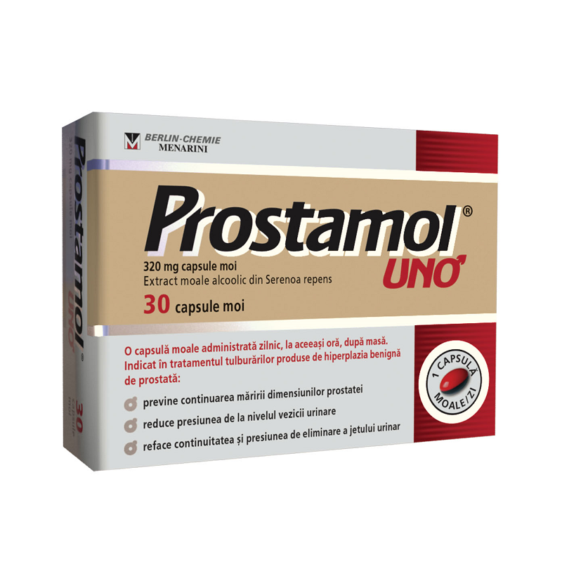 Prostamol uno, 320 mg, 30 capsule moi, Berlin-Chemie Ag