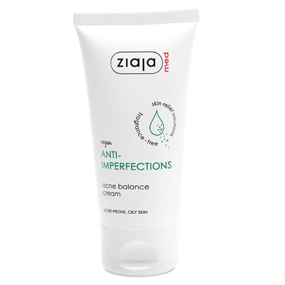 Crema anti-imperfectiuni pentru ten gras sau mixt Med, 50 ml, Ziaja