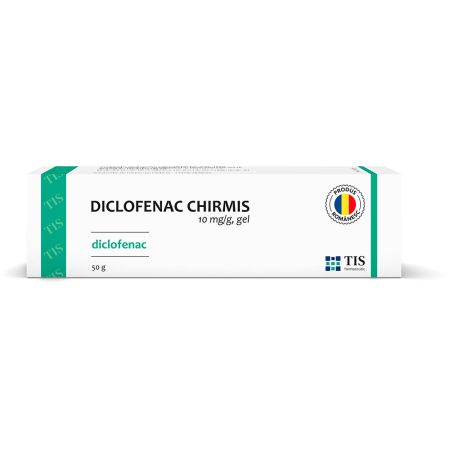 Diclofenac gel Chirmis, 50 g, Tis Farmaceutic