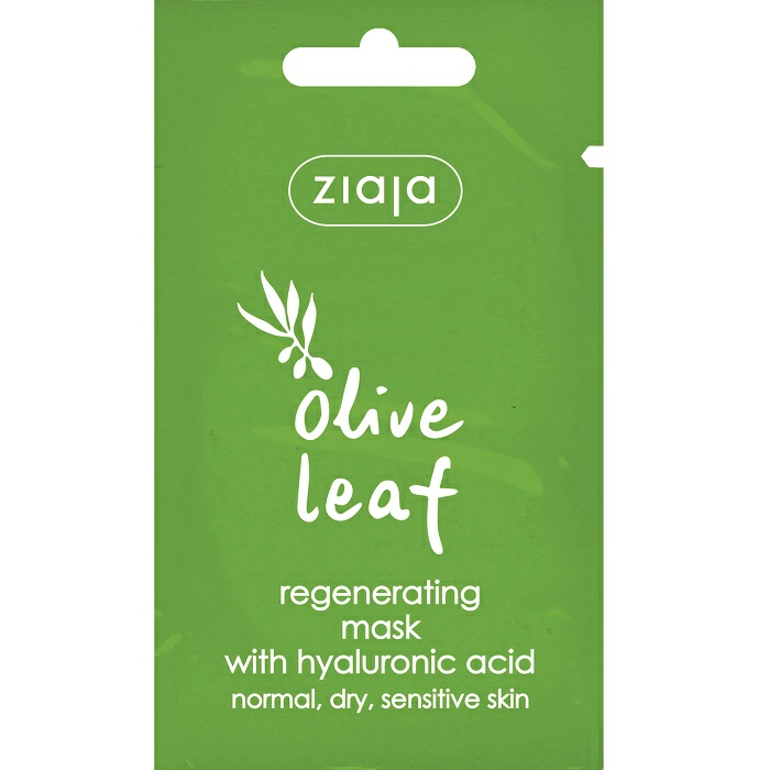 Masca regeneranta pentru ten normal si sensibil Olive Leaf, 7 ml, Ziaja