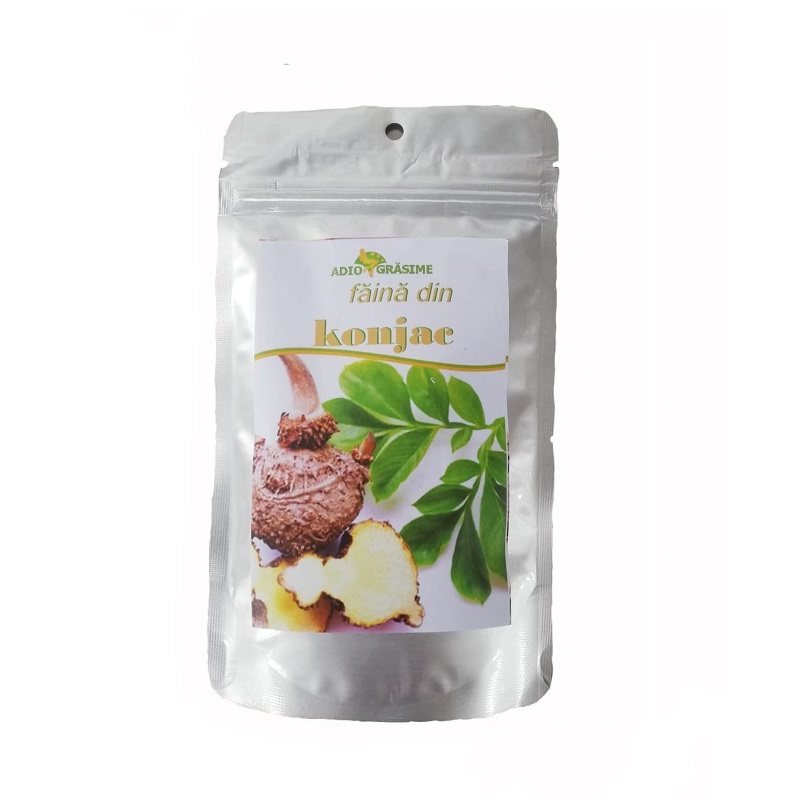 Faina de Konjac fara gluten, 100g, Adio Grasime