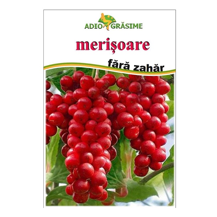 Merisoare fara zahar, 250 g, Adio Grasime