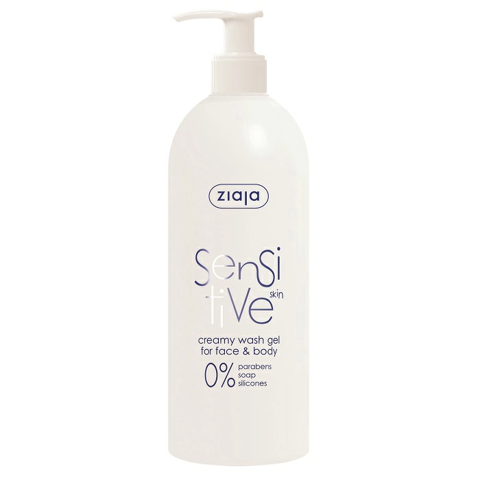 Gel de curatare cremos pentru fata si corp Sensitive, 400 ml, Ziaja