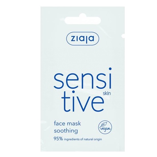 Masca hipoalergenica pentru ten sensibil, 7 ml, Ziaja