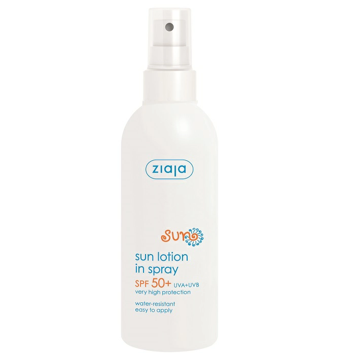 Lotiune spray rezistenta la apa SPF 50, 170 ml, Ziaja