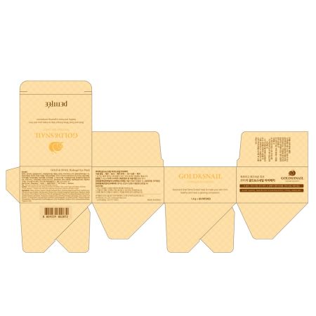 Plasturi pentru ochi cu aur si extract din melc, 60 bucati, Petitfee 631462
