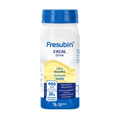 Fresubin 2kcal drink vanilie, 4 x 200ml, Fresenius Kabi