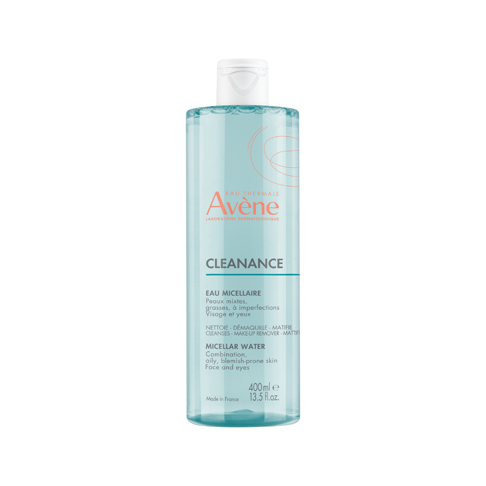 Apa micelara pentru ten gras cu tendinta acneica Cleanance, 400 ml, Avene
