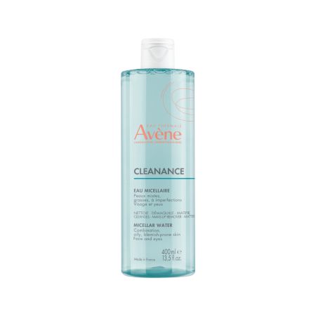 Apa micelara pentru ten gras cu tendinta acneica Cleanance, 400 ml, Avene