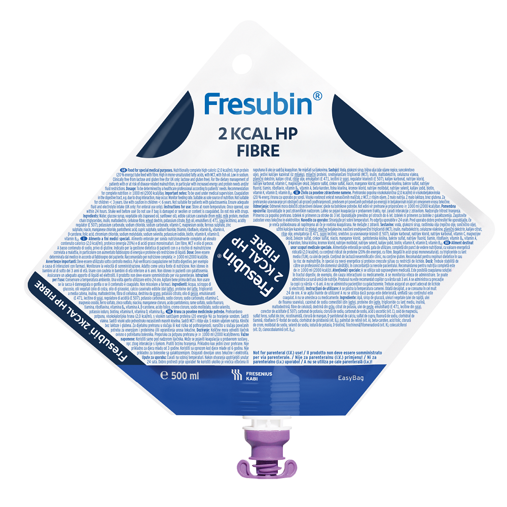 Fresubin 2kcal HP fibre fara aroma, 500ml, Fresenius Kabi