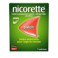 Plasturi transdermici cu nicotina, 25 mg/16 h, 7 bucati, Nicorette