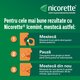 Guma medicamentoasa cu nicotina si aroma de menta, 4 mg, 30 bucati, Nicorette 724639