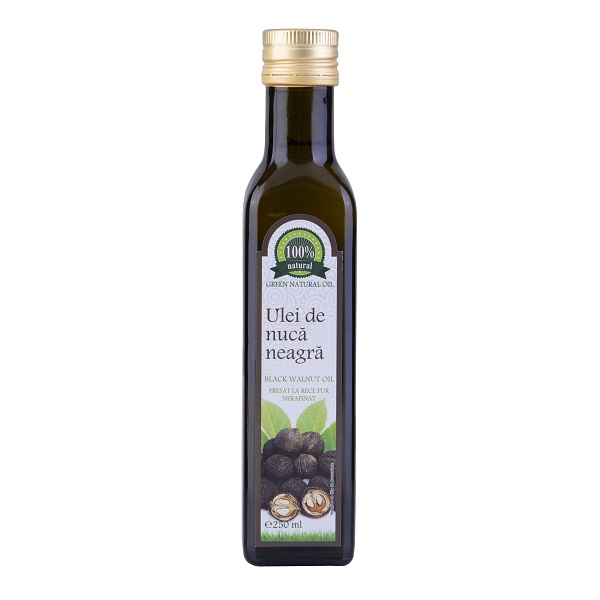 Ulei de nuca neagra presat la rece pur nerafinat, 250 ml, Carmita Classic