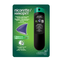 Spray oral cu nicotina si aroma de menta, 1 mg, 13.2 ml, Nicorette