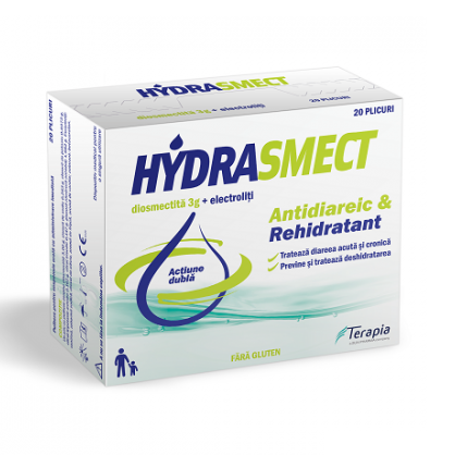 HydraSmect, 20 plicuri, Terapia