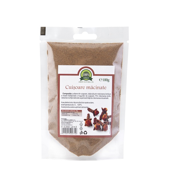 Cuisoare macinate, 100 g, Carmita Classic