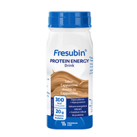 Bautura cu aroma de cappuccino Fresubin Protein Energy, 4 x 200 ml, Fresenius Kabi