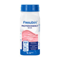 Bautura cu aroma de fragi Fresubin Protein Energy, 4 x 200 ml, Fresenius Kabi