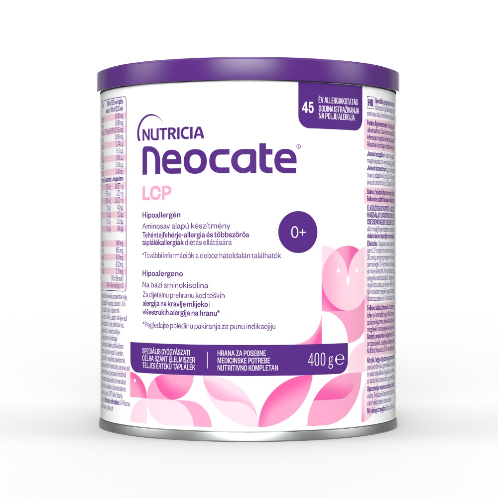 Neocate LCP 0-12 luni, 400 g, Nutricia