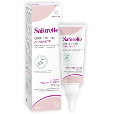 Crema intima calmanta cu brusture si alantoina Saforelle, 40 ml, Laboratoarele Iprad