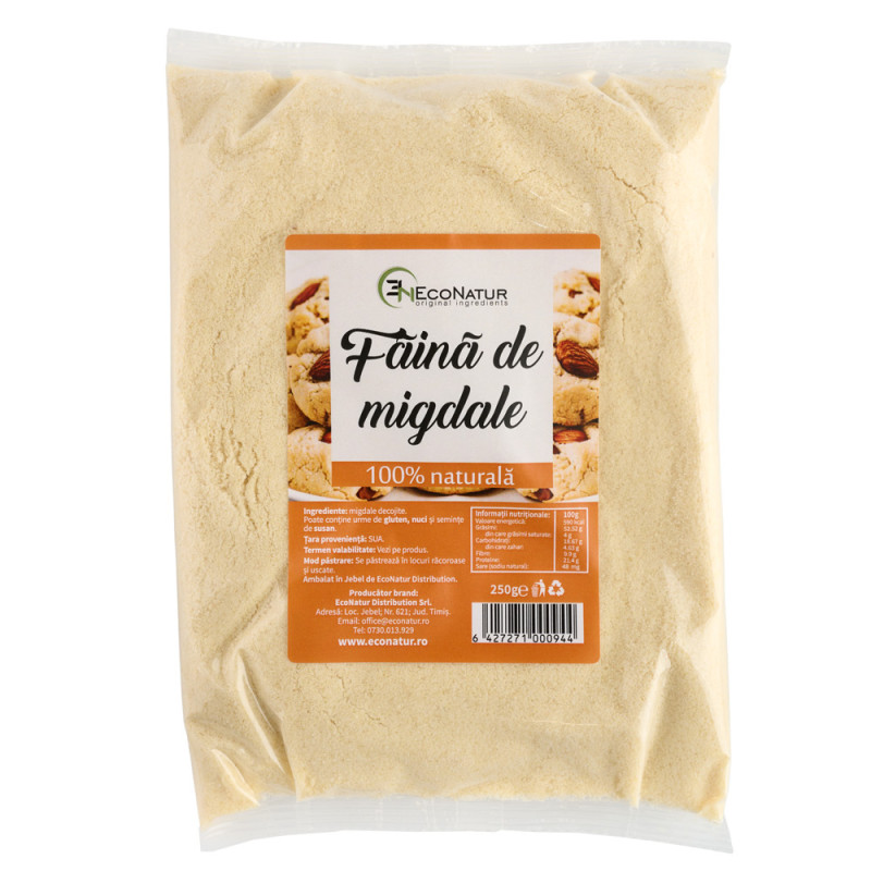 Faina de migdale, 250 g, EcoNatur