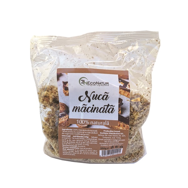 Nuca macinata, 250 g, Econatur