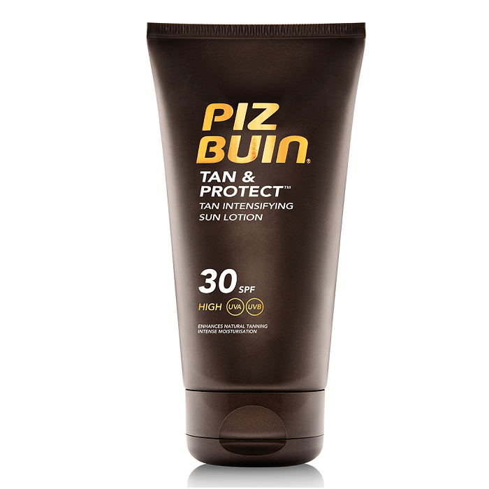 Lotiune pentru bronzare accelerata SPF 30 Tan & Protect, 150 ml, Piz Buin