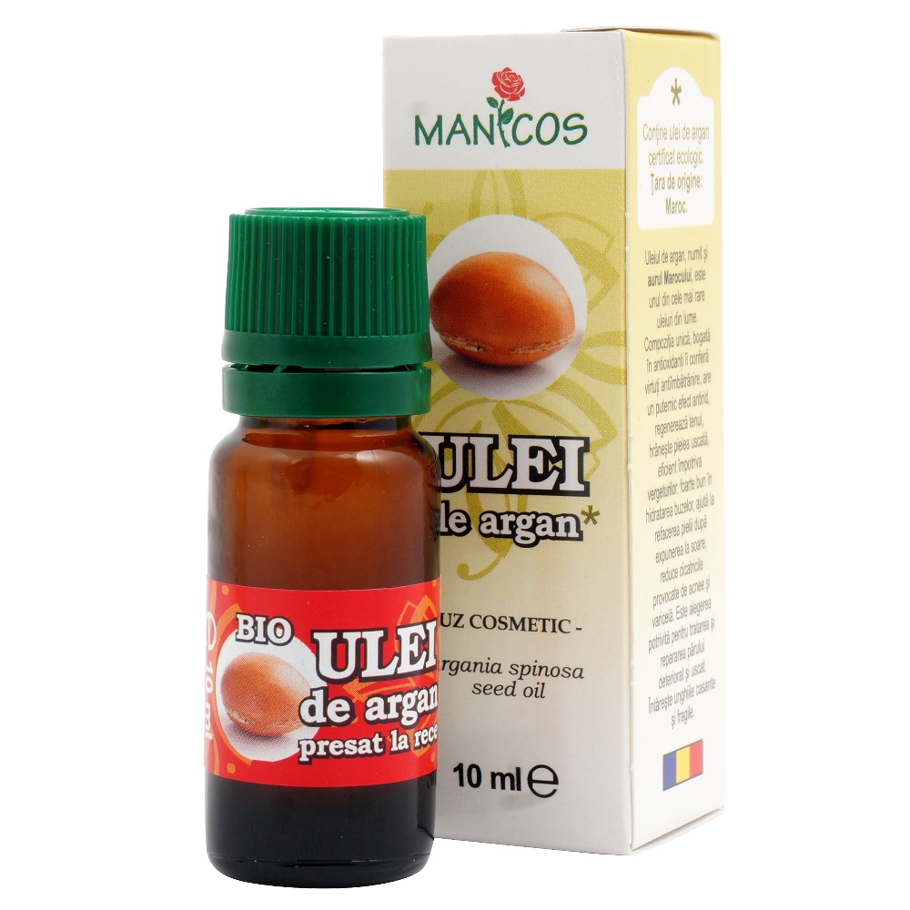 Ulei de Argan, 10 ml, Manicos