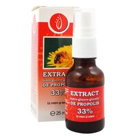 Extract hidro-glicero-glicolic de Propolis 33 %, 25 ml, Manicos