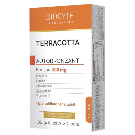 Terracotta Cocktail Autobronzant, 30 capsule, Biocyte