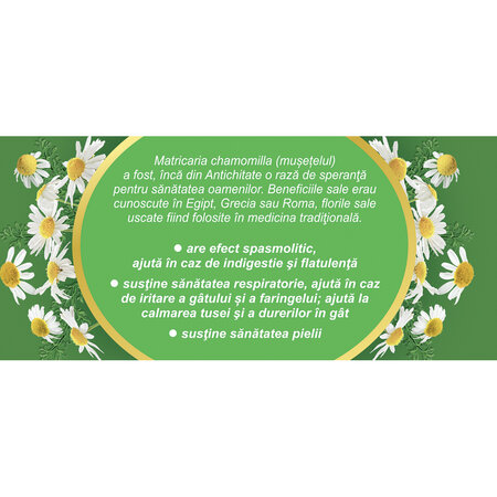 Ceai de Musetel D74, 20 plicuri, Fares 618438