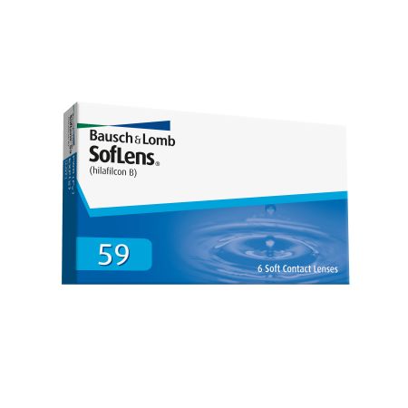 Lentile de contact SofLens 59, -04.00, 6 bucati, Bausch Lomb