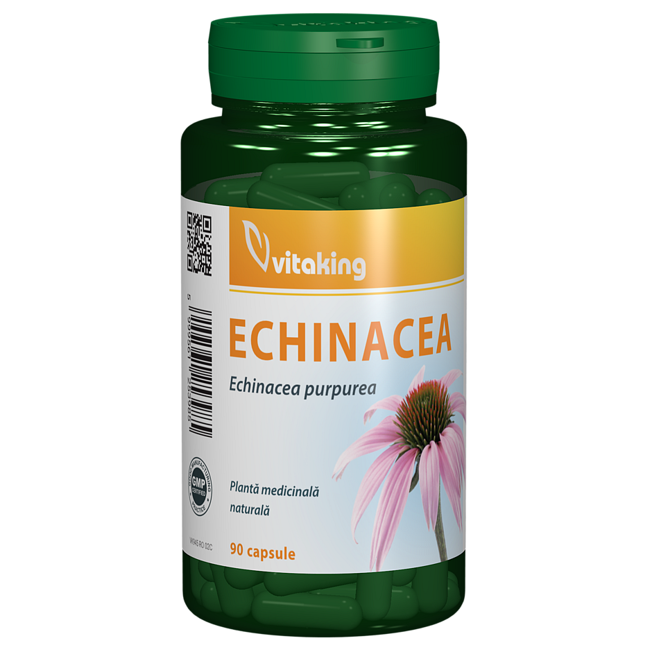 Extract de echinacea, 250 mg, 90 capsule, Vitaking