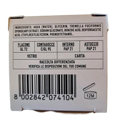 Ser concentrat cu acid hialuronic vegetal, 30 ml, L'Erboristica 710973
