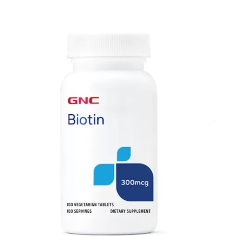 Biotina, 300 mcg, 100 tablete, GNC