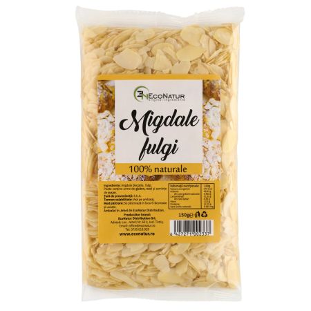 Migdale fulgi, 150 g, Econatur