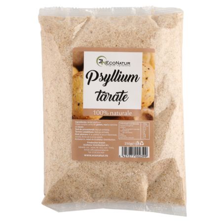 Tarate de psyllium, 250 g, Econatur