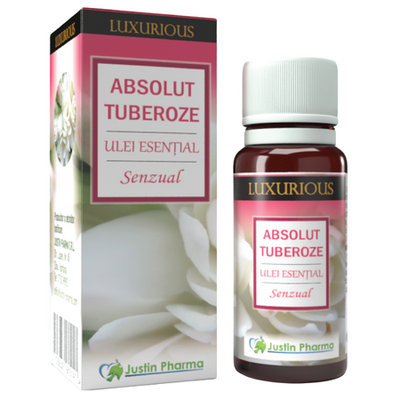Ulei esential Absolute de Tuberoze Luxurious, 10 ml, Justin Pharma