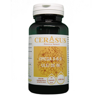 Omega 3-6-9 Puterea Naturii, 1200 mg, 30 capsule, Cerasus