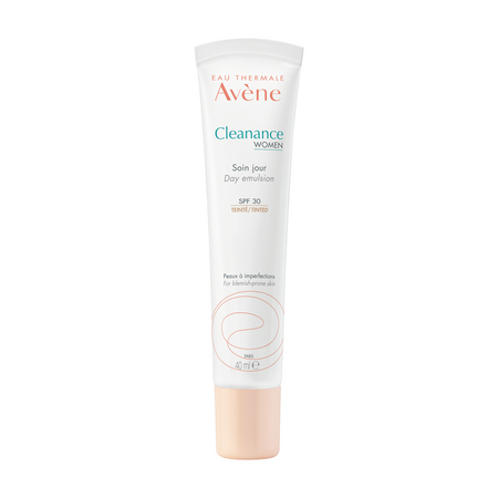 Emulsie de zi nuantatoare cu SPF 30 Cleanance Women, 40 ml, Avene 566179